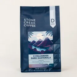 Stone Creek Coffee 3 Volcanoes Beans, 12 oz