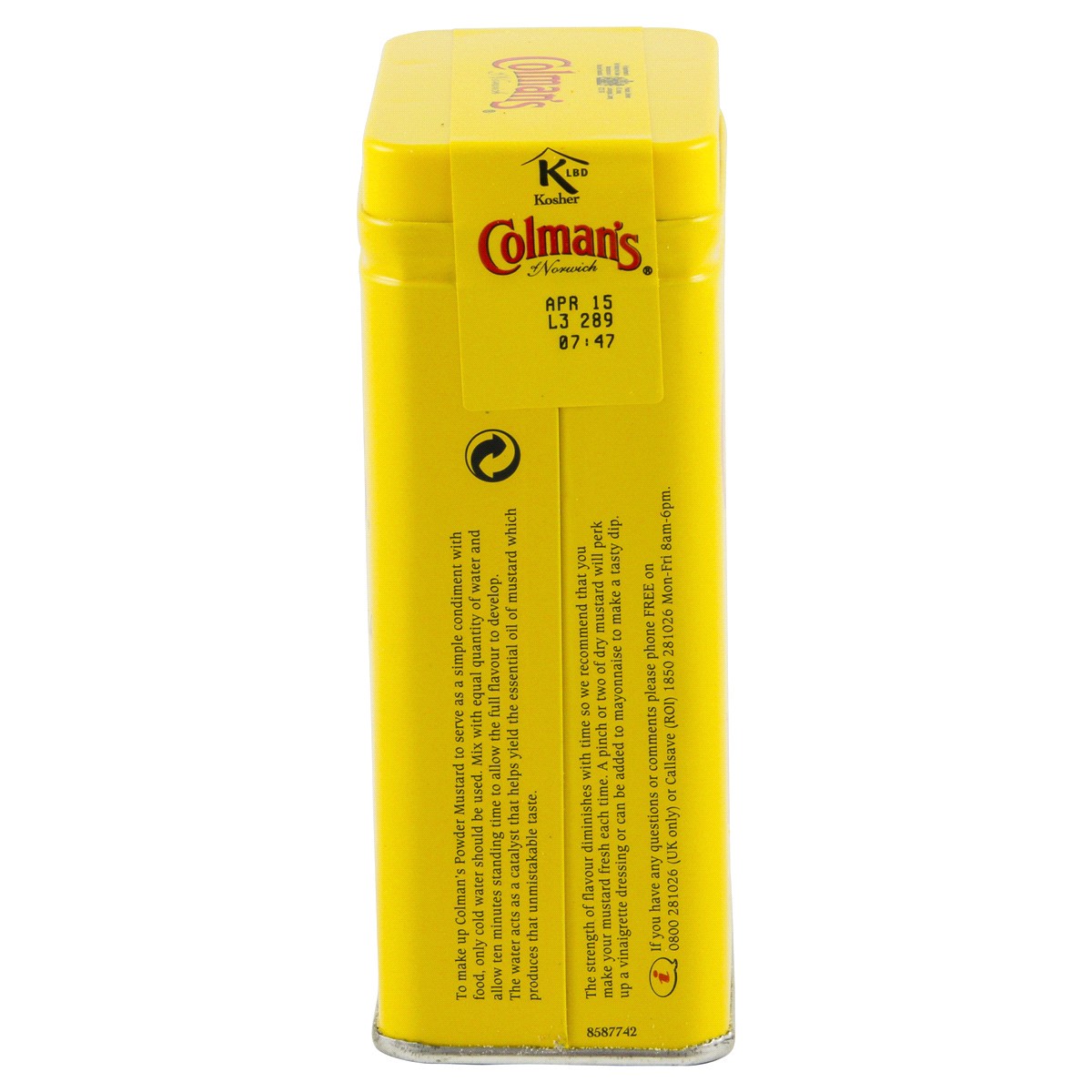 slide 4 of 4, Colman's Double Superfine Mustard Powder, 4 oz