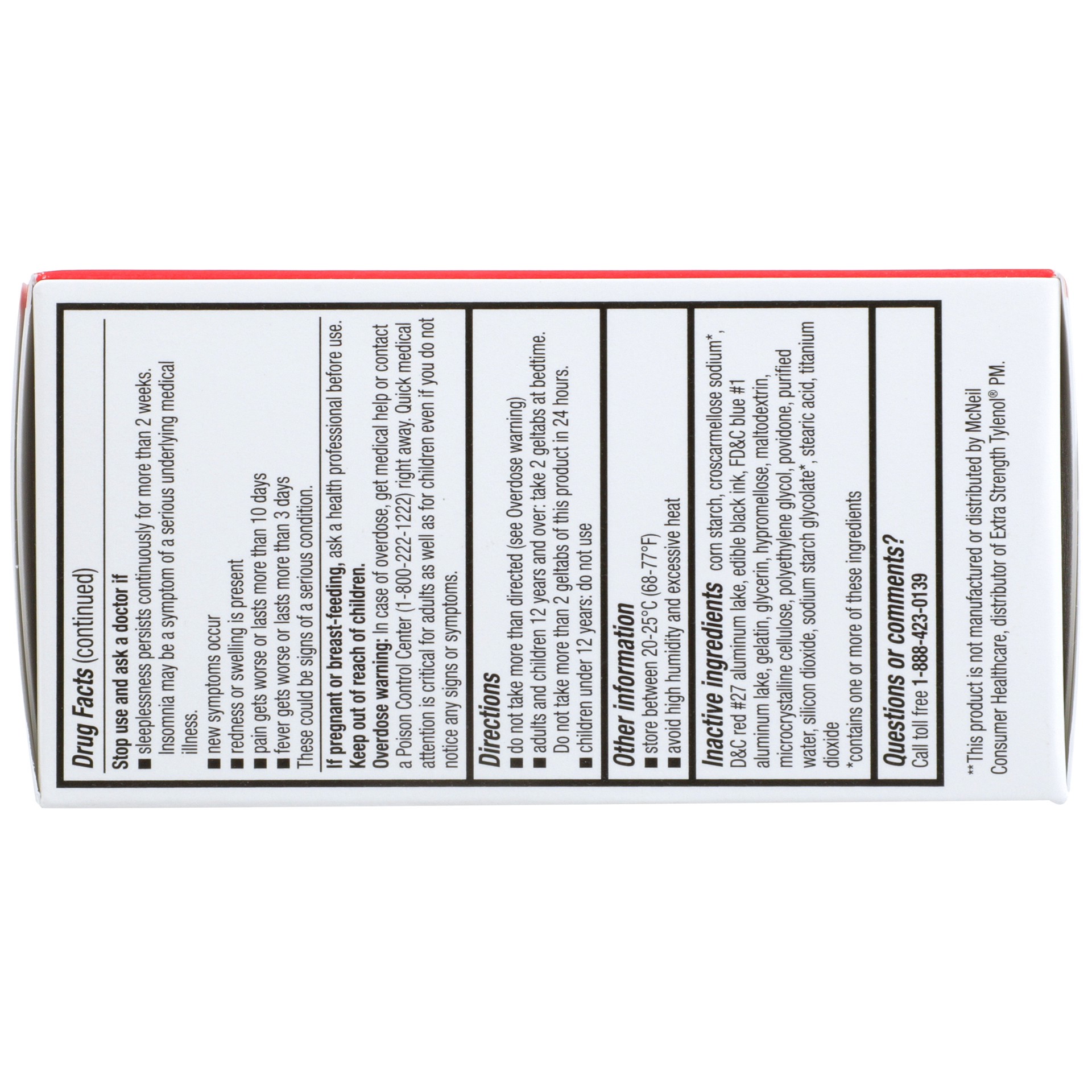 slide 3 of 6, TopCare Health Extra Strength Nighttime Pain Relief PM 100 Geltabs, 100 ct