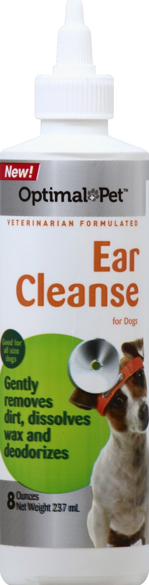 slide 2 of 2, Optimal Pet Ear Cleanse for Dogs, 8 oz