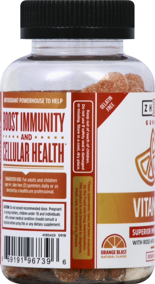 slide 4 of 7, Zhou Vitamin C+ Gummies, 60 ct