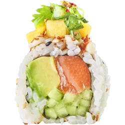 Hissho Sushi Chili Lime Mango Salmon Roll