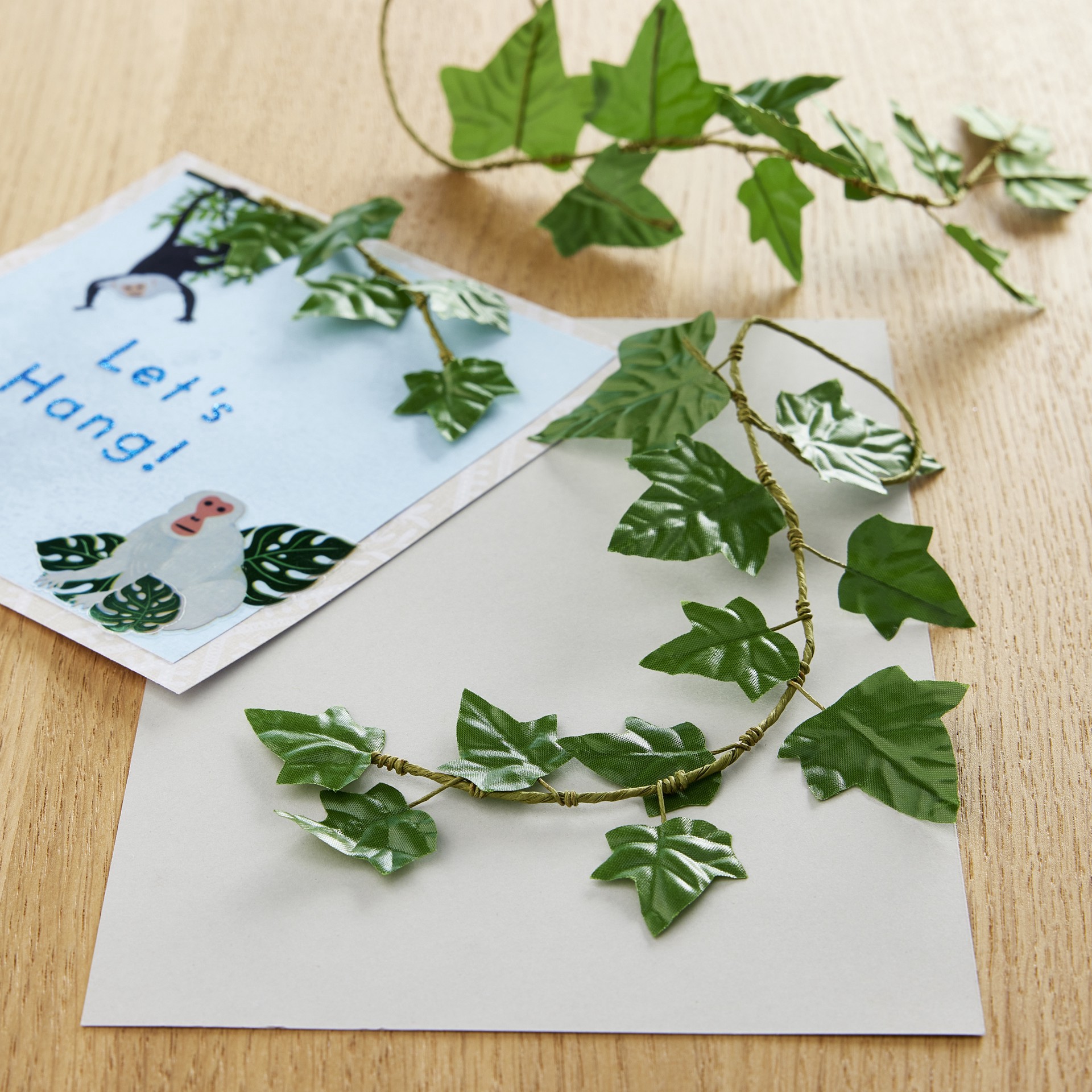 slide 3 of 3, Dark Green Ivy Embellishments By Recollections, 4ct., 4 ct