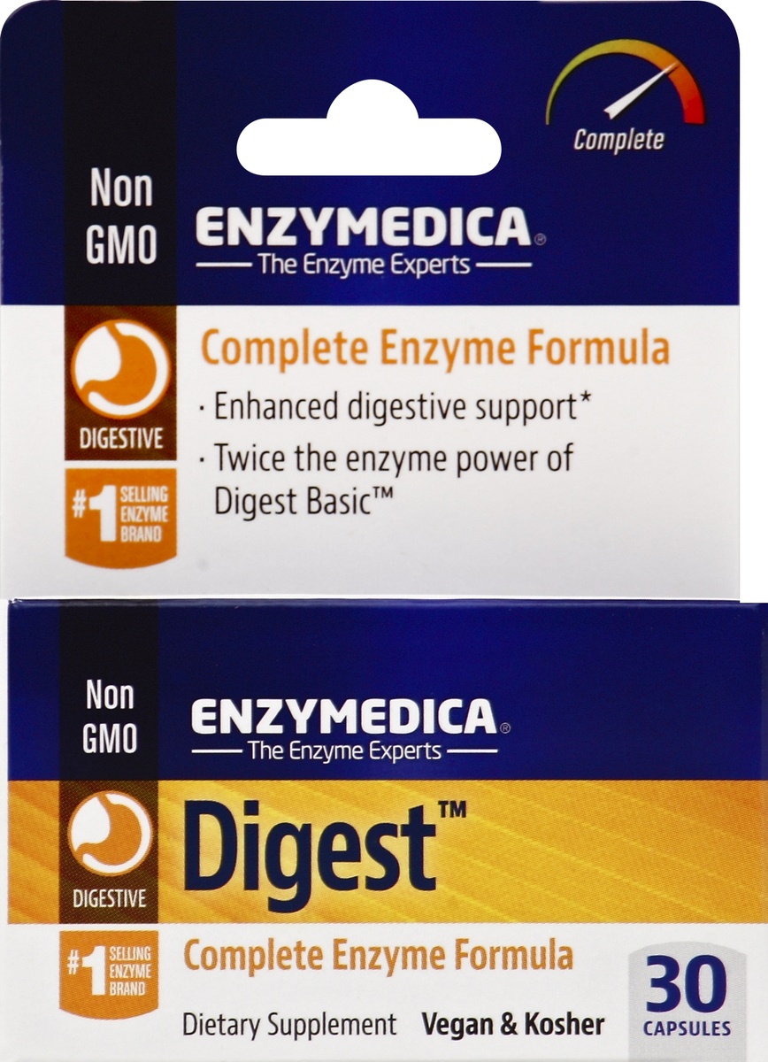 slide 4 of 4, Enzymedica Digest, 30 cups