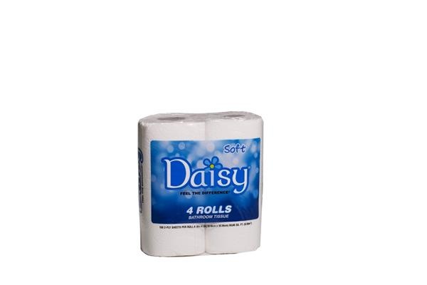 slide 1 of 1, Daisy Bath Tissue 4 Rolls, 168 ct