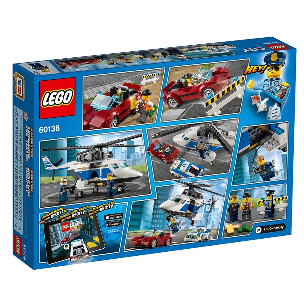 slide 5 of 15, LEGO City Police High-speed Chase 60138, 1 ct