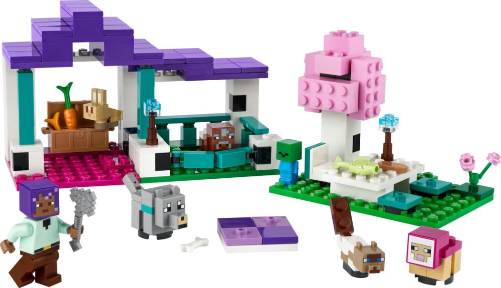 slide 5 of 6, LEGO Minecraft The Animal Sanctuary Set, 1 ct