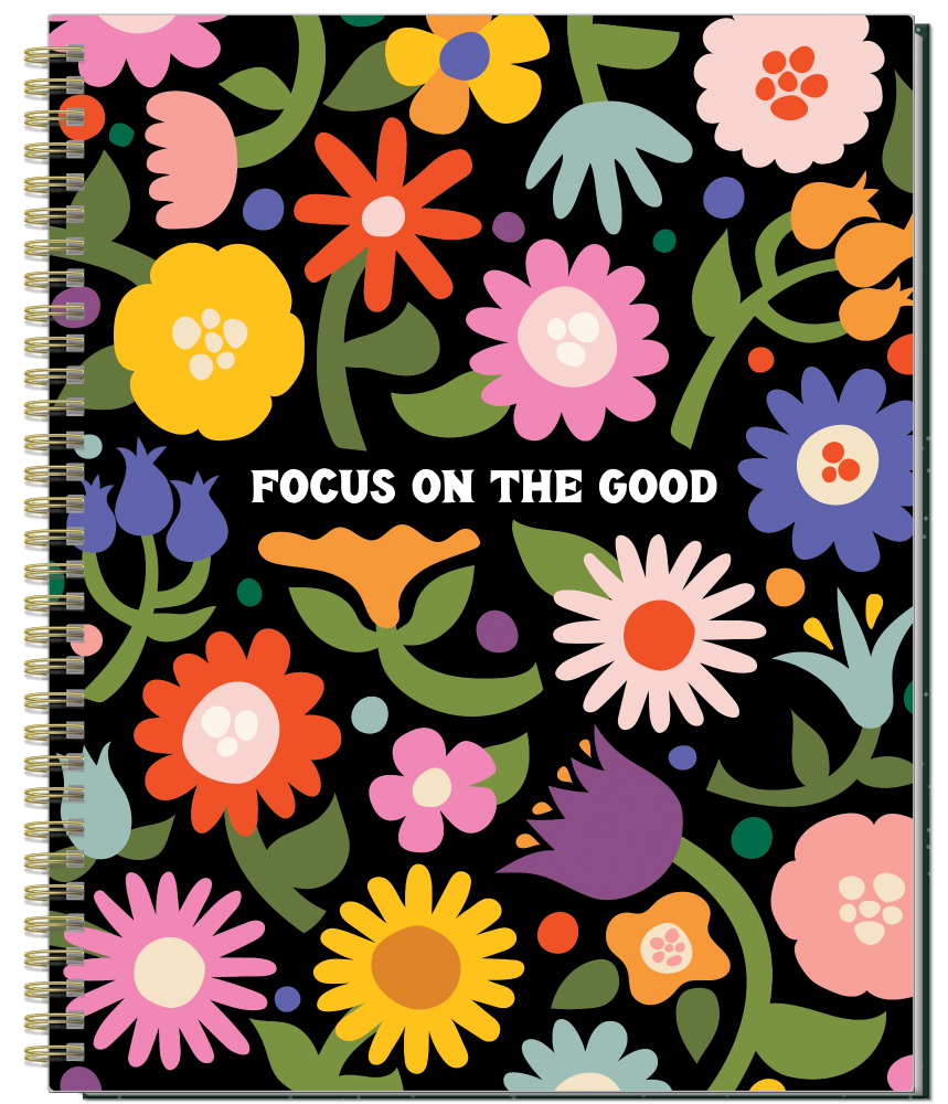 slide 1 of 1, Me & My Big Ideas Bold & Blocky Flowers Planner, 1 ct