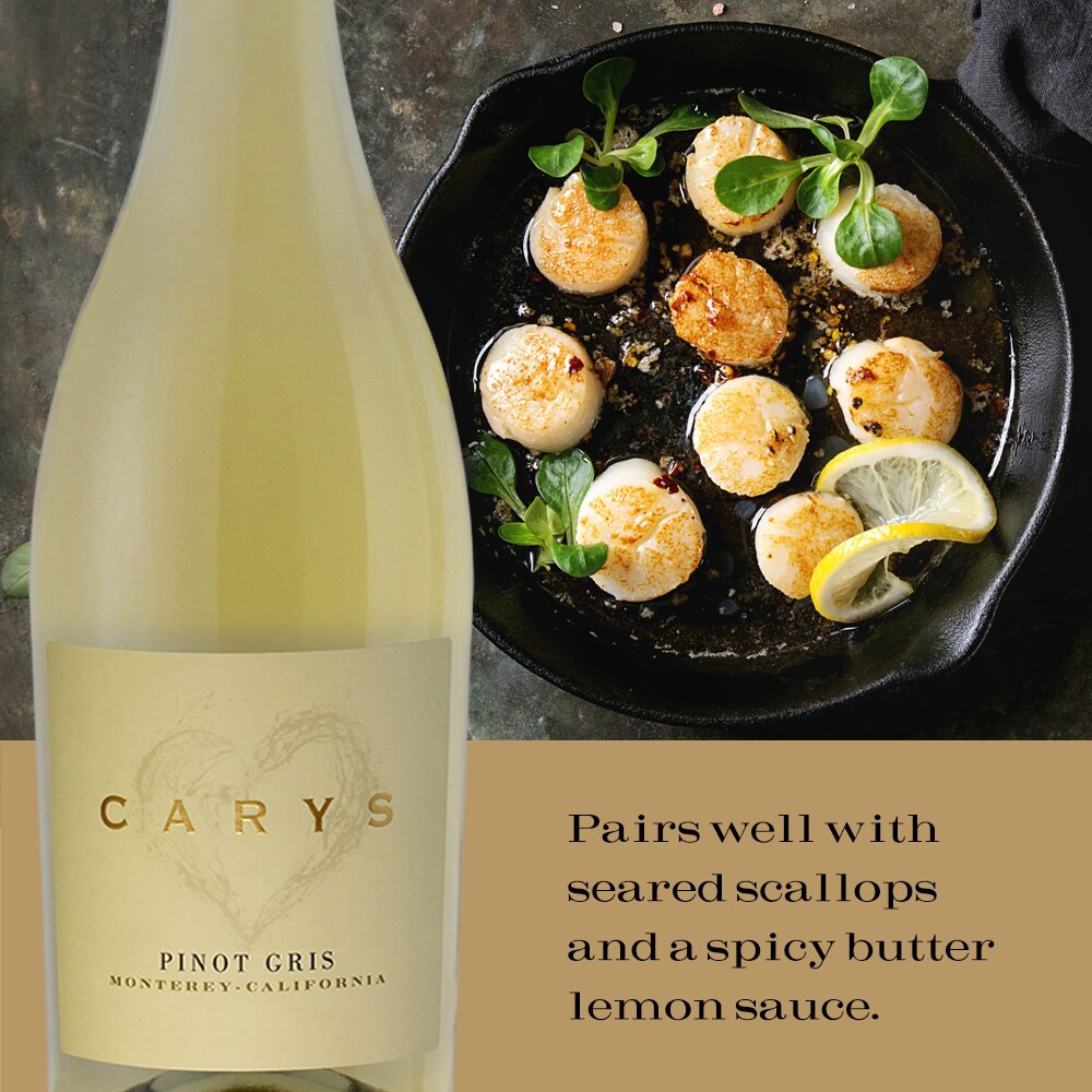 slide 3 of 6, Cary's Carys Pinot Gris, 750 ml