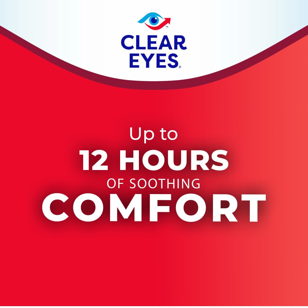 slide 2 of 6, Clear Eyes Redness Relief Drops, 0.20 fl oz