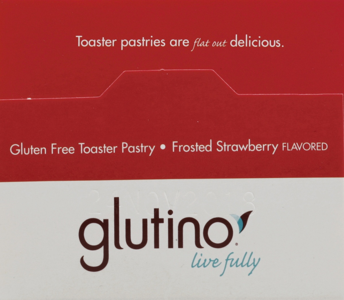 slide 3 of 4, Glutino Gluten Free Frosted Strawberry Toaster Pastries, 5 ct; 2.18 oz