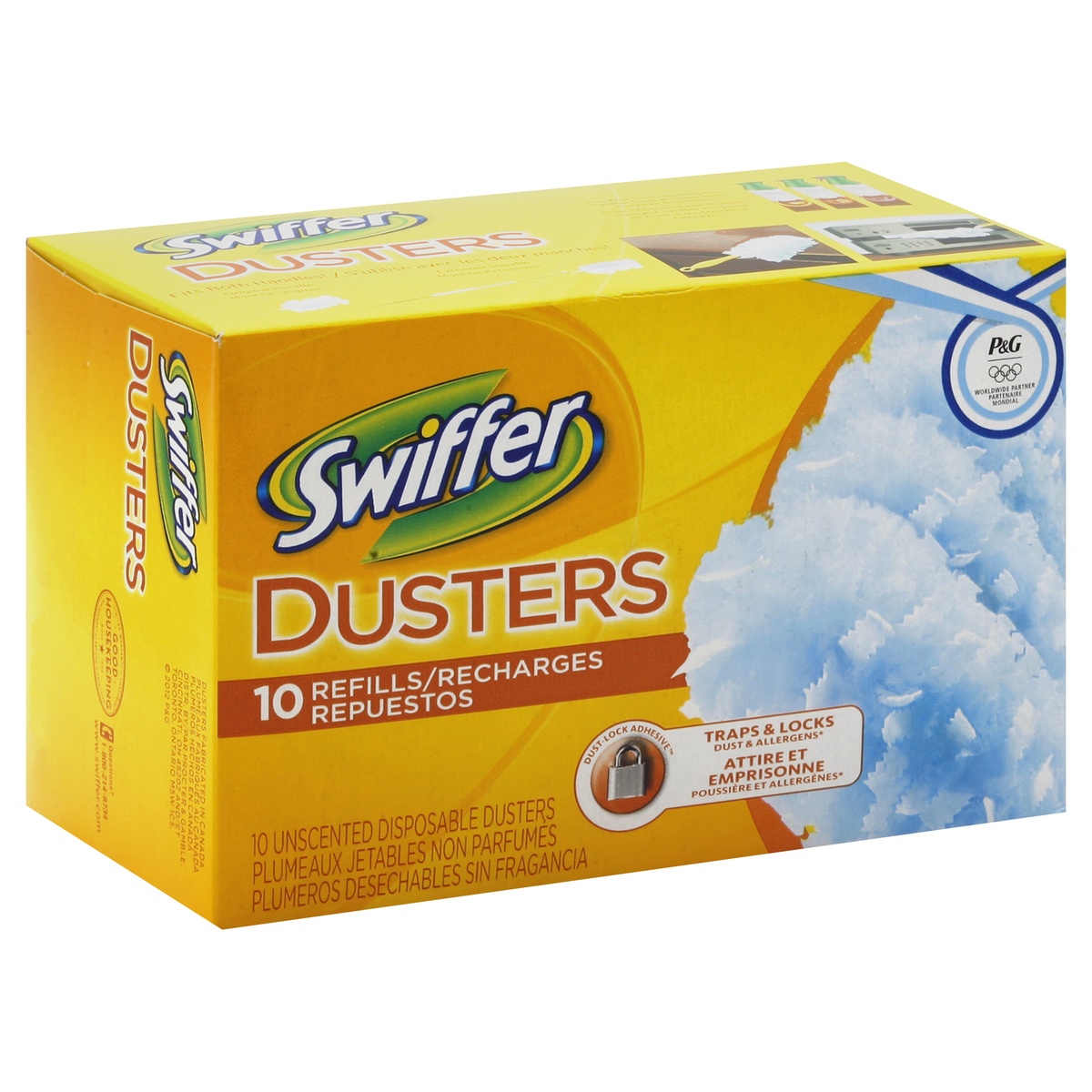 slide 1 of 1, Swiffer Dusters Multi-Surface Refills, 10 count, 10 ct