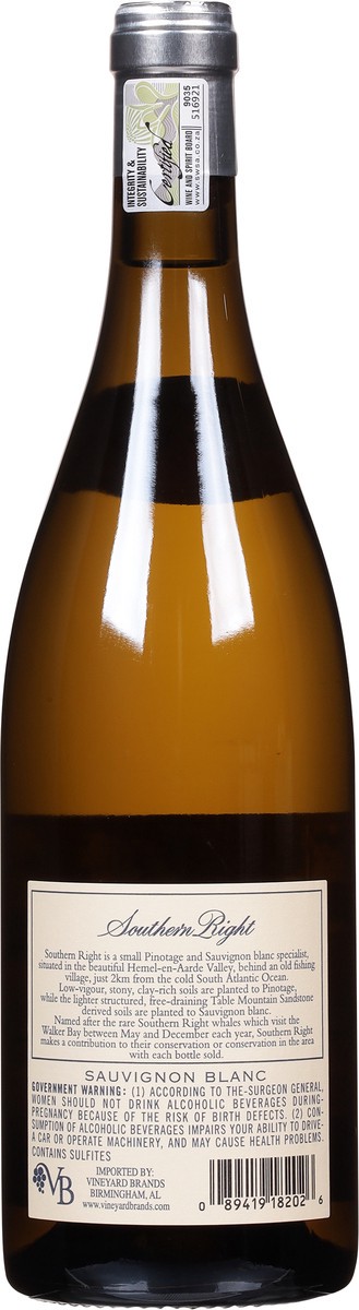 slide 8 of 11, Southern Right 2019 Sauvignon Blanc 750 ml, 