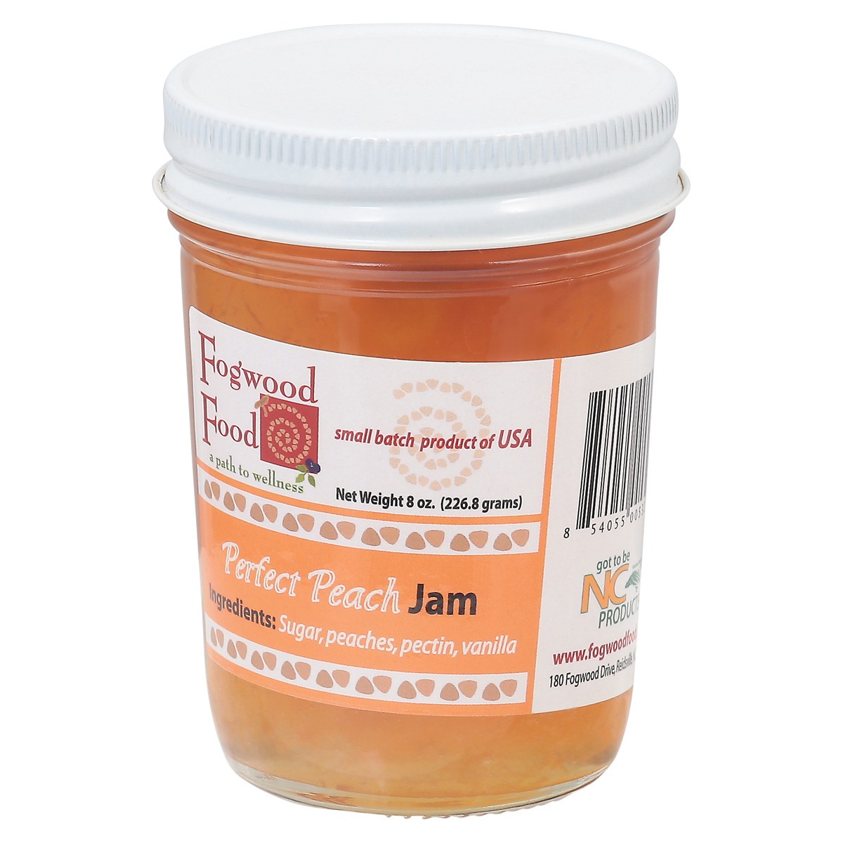 slide 11 of 12, Fogwood Food Perfect Peach Jam - 8 oz, 8 oz