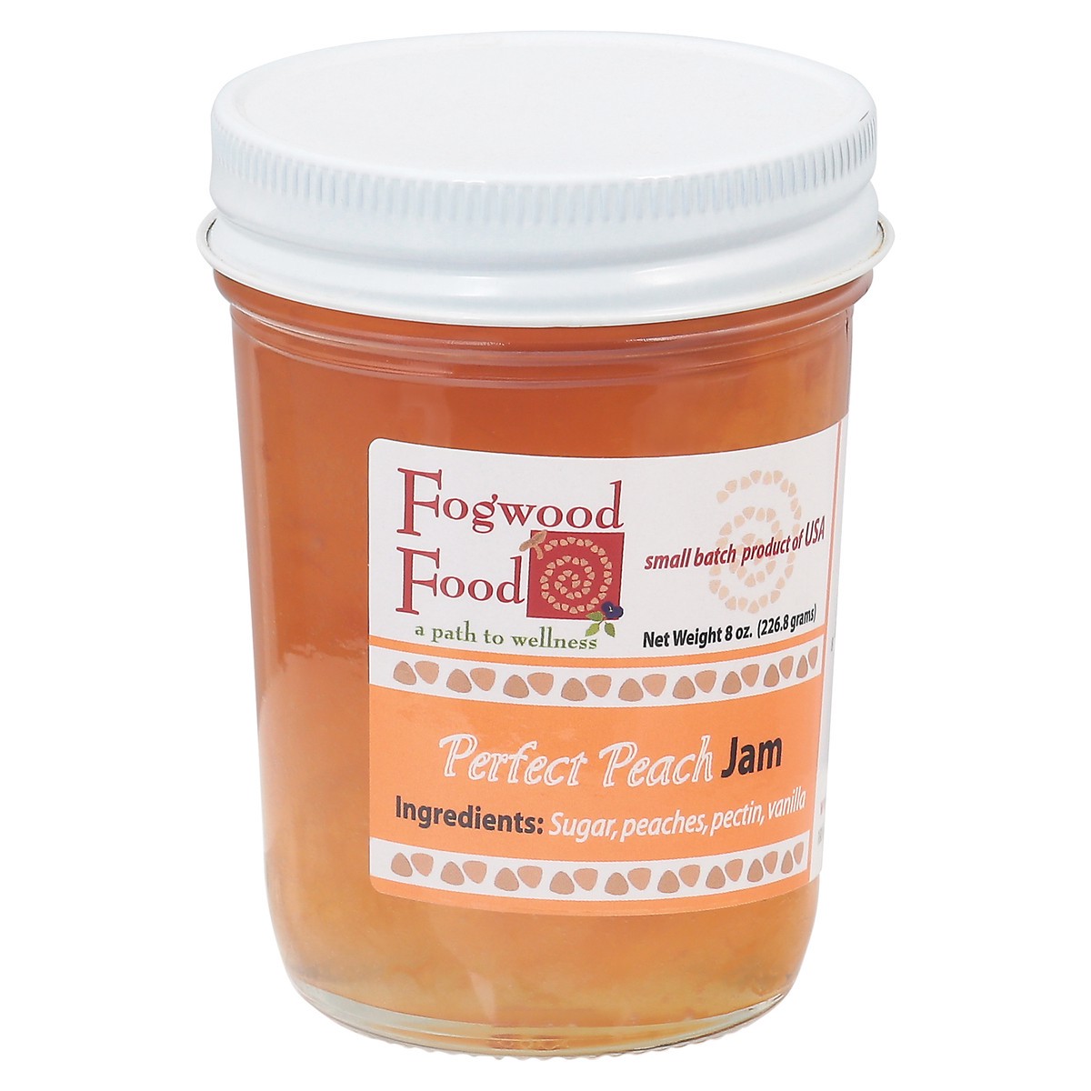 slide 6 of 12, Fogwood Food Perfect Peach Jam - 8 oz, 8 oz