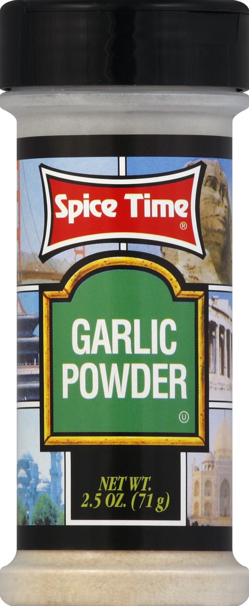 slide 2 of 2, Spice Time Garlic Powder, 2.5 oz