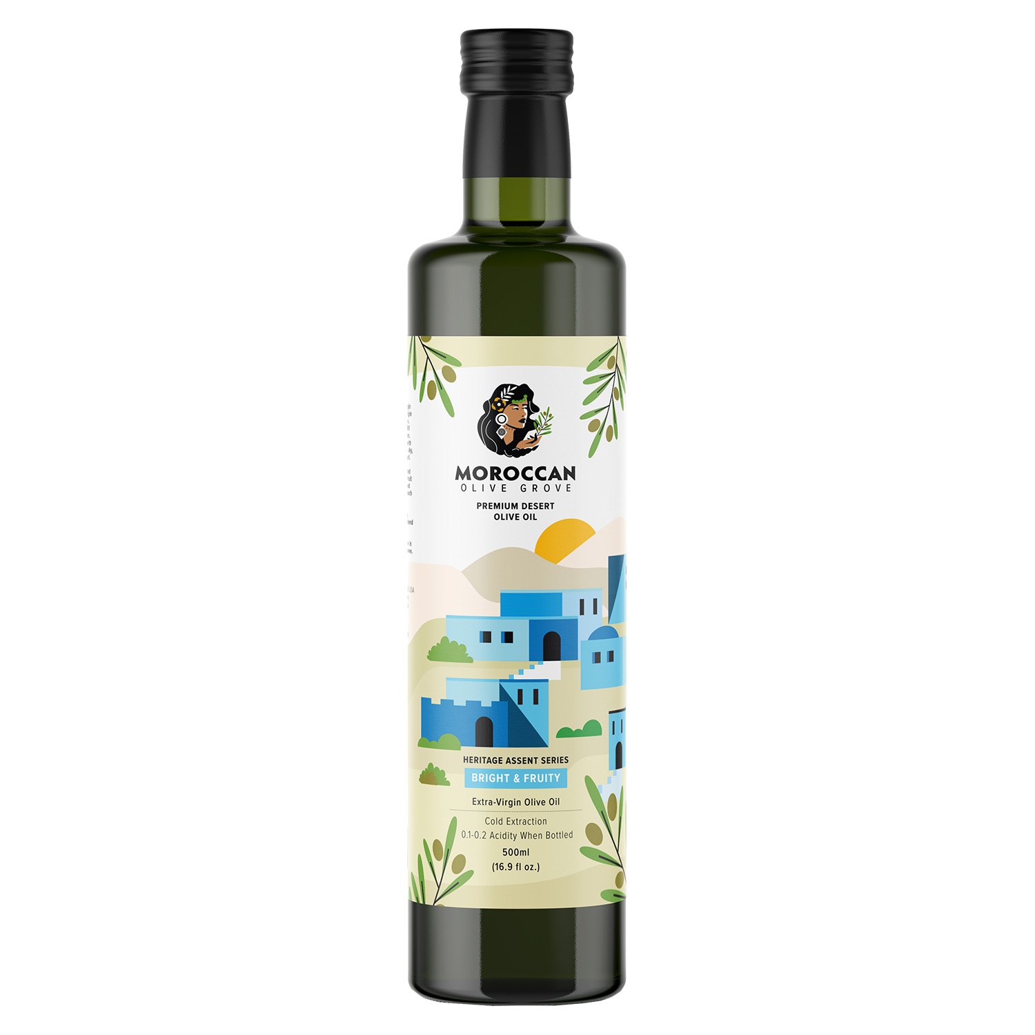 slide 1 of 1, Moroccan Olive Grove Bright & Fruity Olive Oil, 1 ct