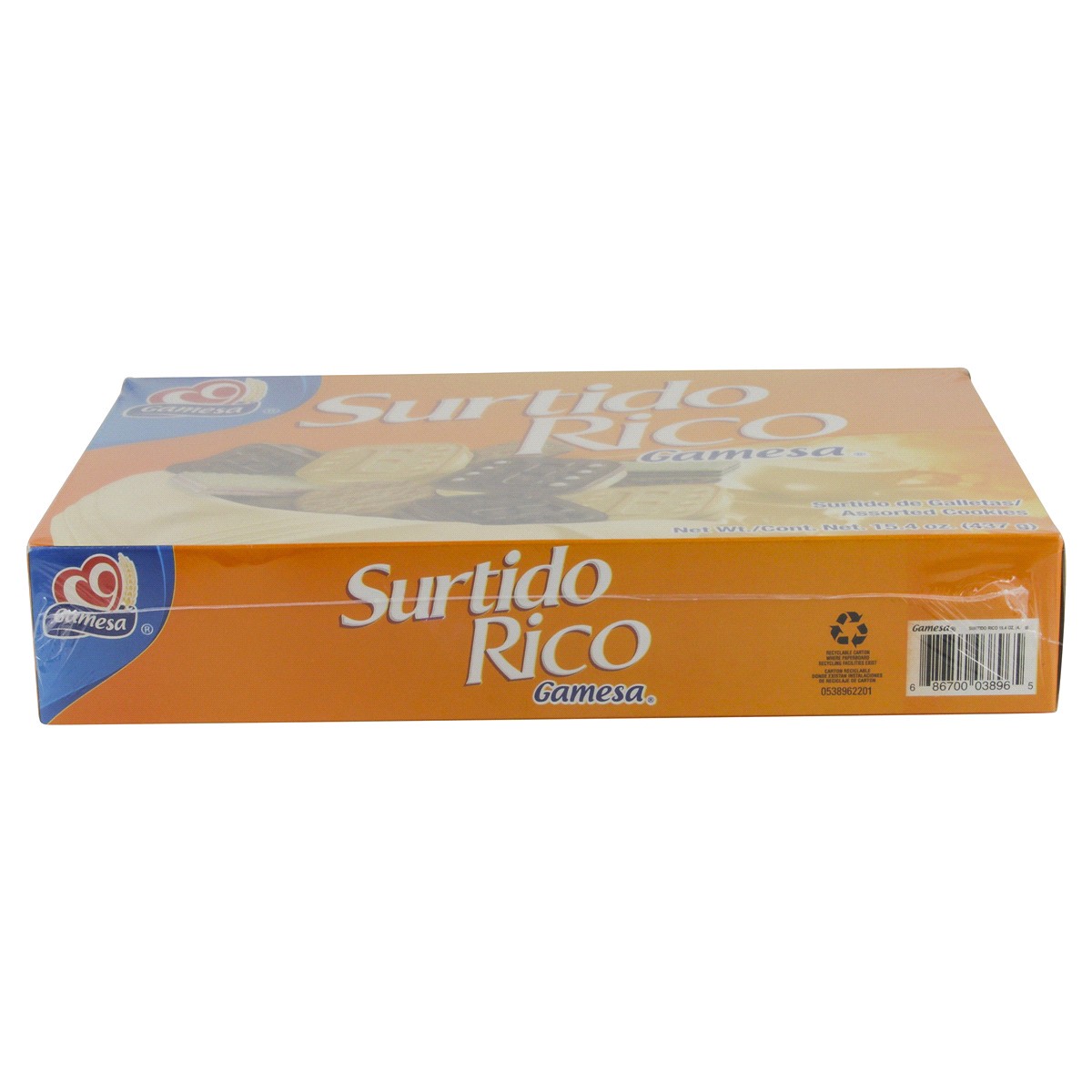 slide 4 of 6, Gamesa Surtido Rico Deluxe Cookies - 15.4 oz, 15.4 oz