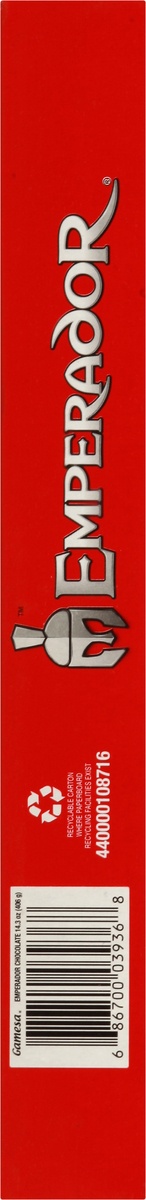 slide 10 of 10, Gamesa Emperador Chocolate Creme Sandwich Cookies - 14.34 oz, 14.34 oz