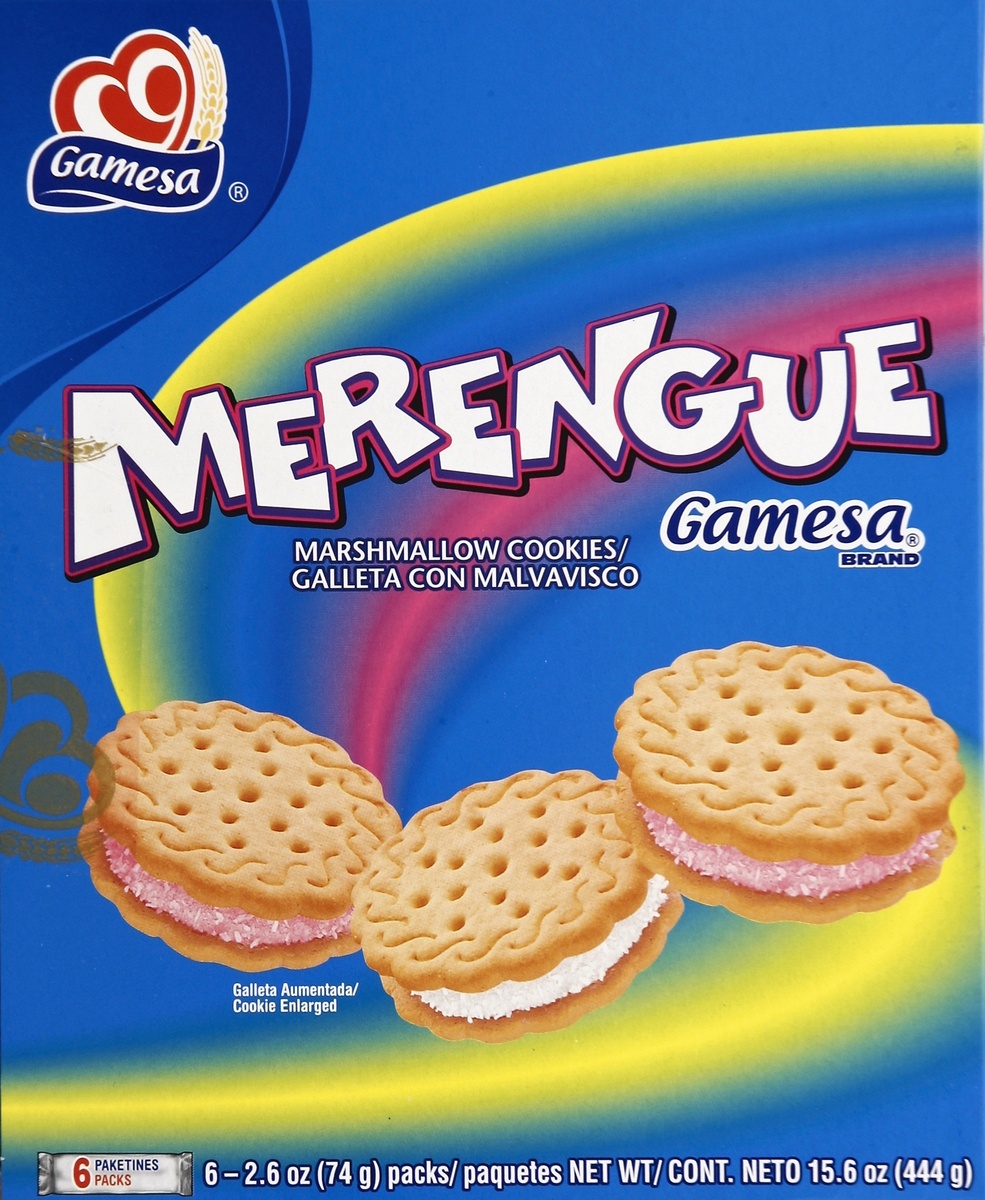 slide 4 of 5, Gamesa Merengue Sand Cookies, 15.6 oz