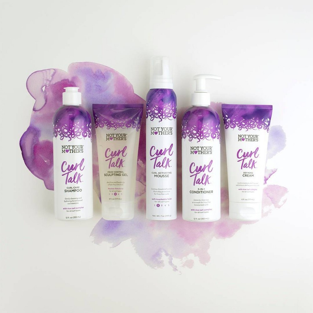 slide 3 of 6, Not Your Mother's Curl Talk Defining Cream 6 fl oz, 6 fl oz