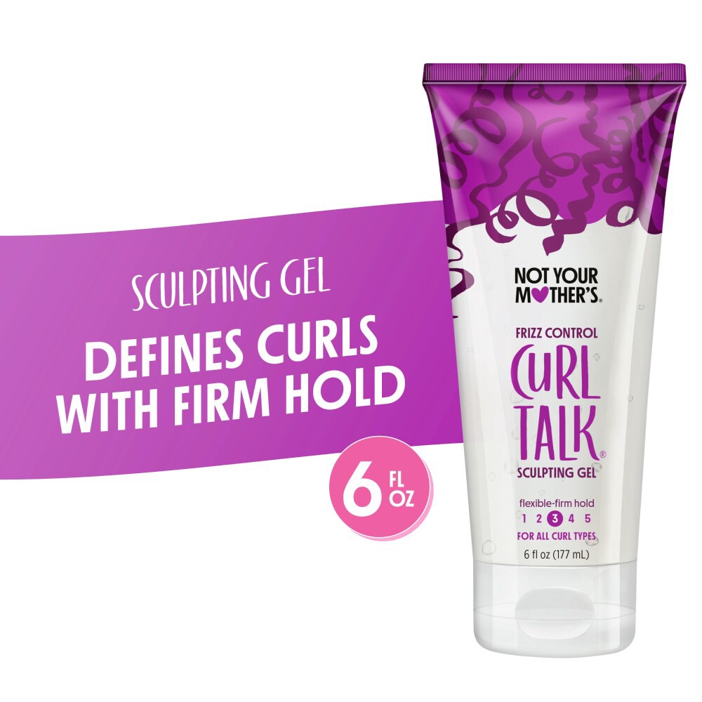 slide 2 of 6, Not Your Mother's Curl Talk Frizz Control Sculpting Gel 6 fl oz, 6 fl oz