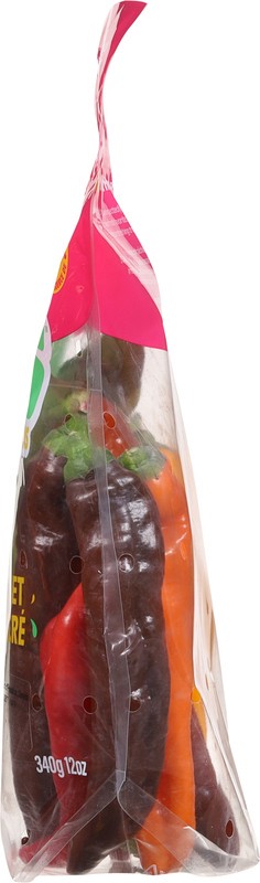 slide 4 of 4, Nature Fresh Farms Sweet Snaps Peppers 12 oz, 1 ct
