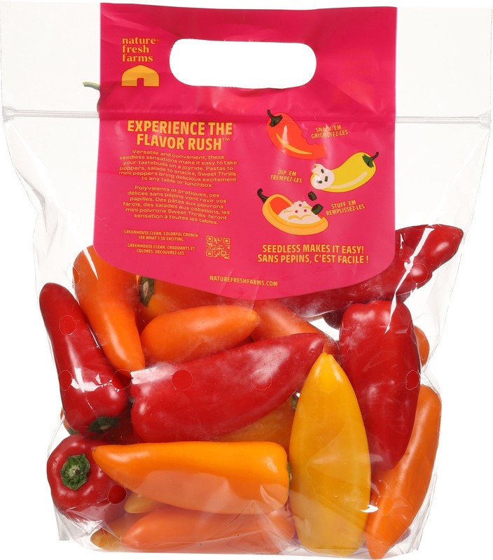 slide 3 of 4, Nature Fresh Farms Sweet Thrills Mini Sweet Peppers 1.5 lb, 1.5 lb