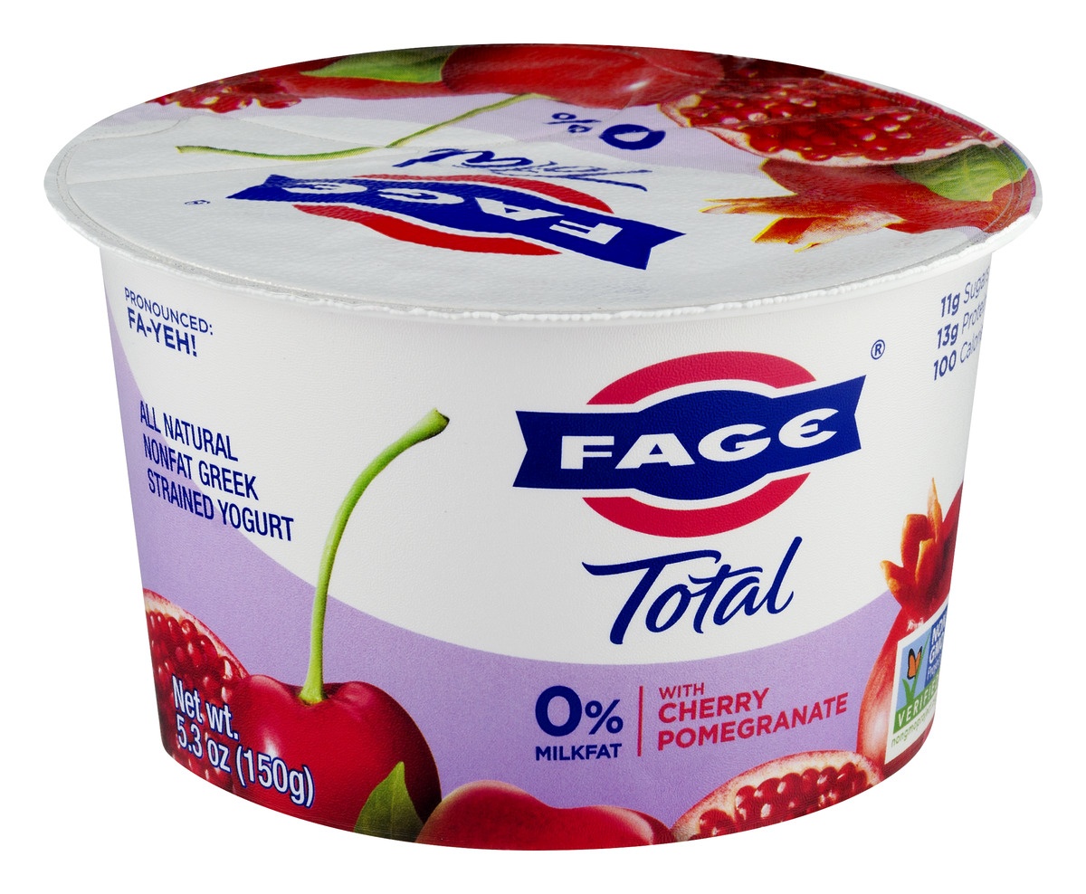 slide 2 of 11, Fage Total Cherry Pomegranate Greek Yogurt, 5.3 oz