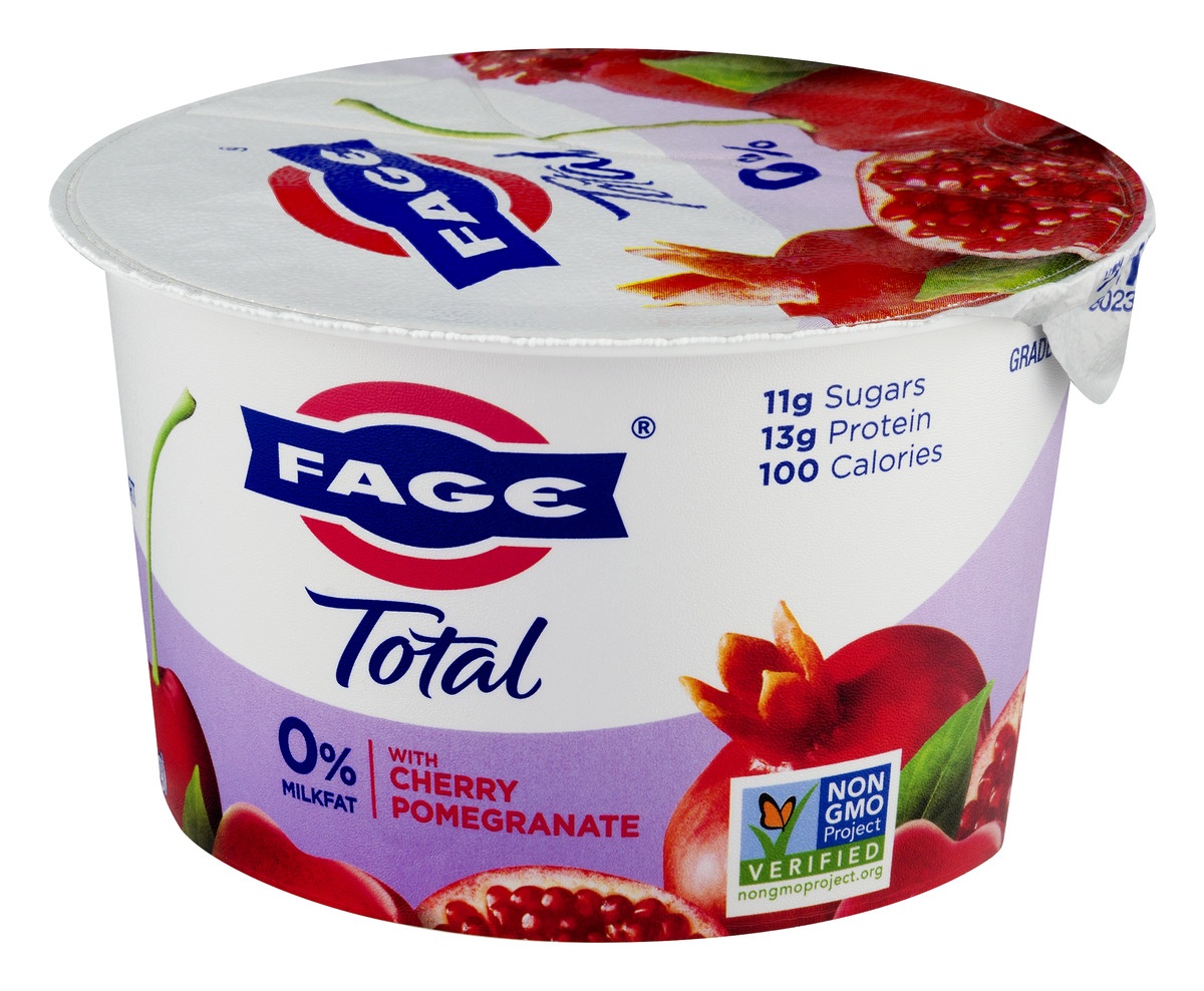slide 5 of 11, Fage Total Cherry Pomegranate Greek Yogurt, 5.3 oz
