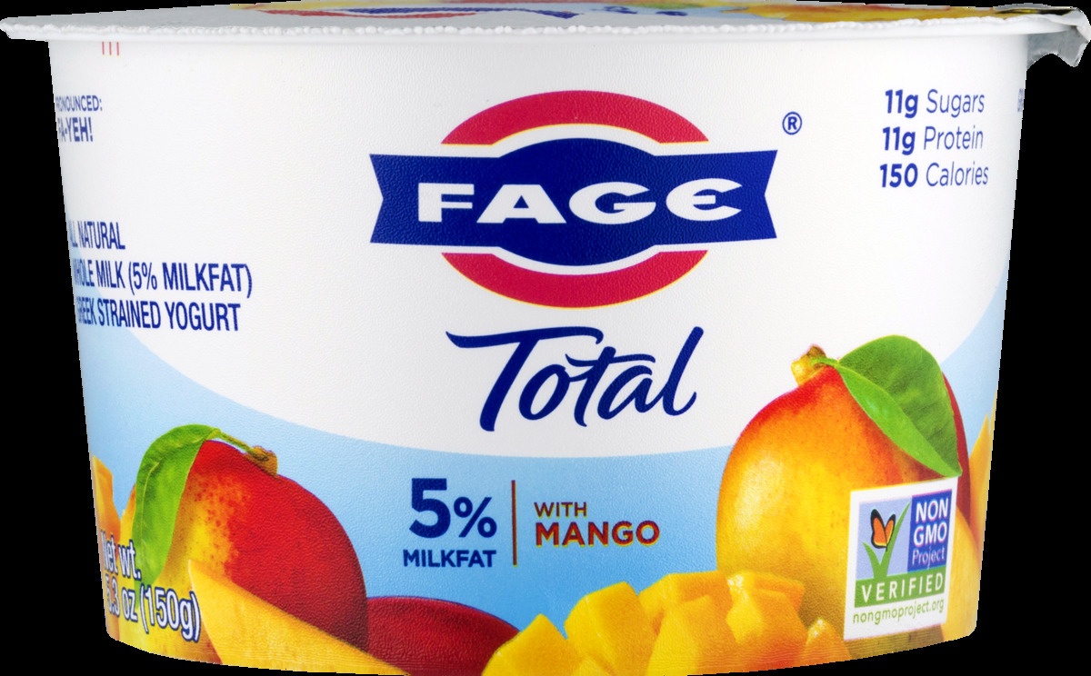 slide 10 of 11, Fage Total Greek Strained Mango Yogurt, 5.3 oz