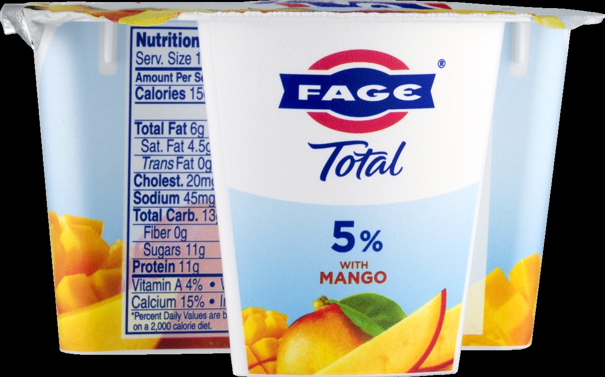 slide 11 of 11, Fage Total Greek Strained Mango Yogurt, 5.3 oz
