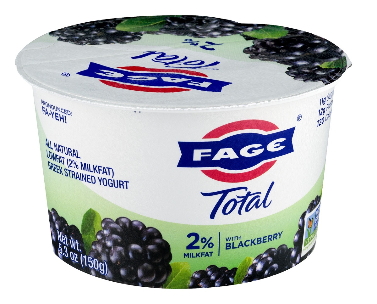 slide 6 of 11, Fage 2% Fat Greek Yogurt With Blackberry, 5.3 oz