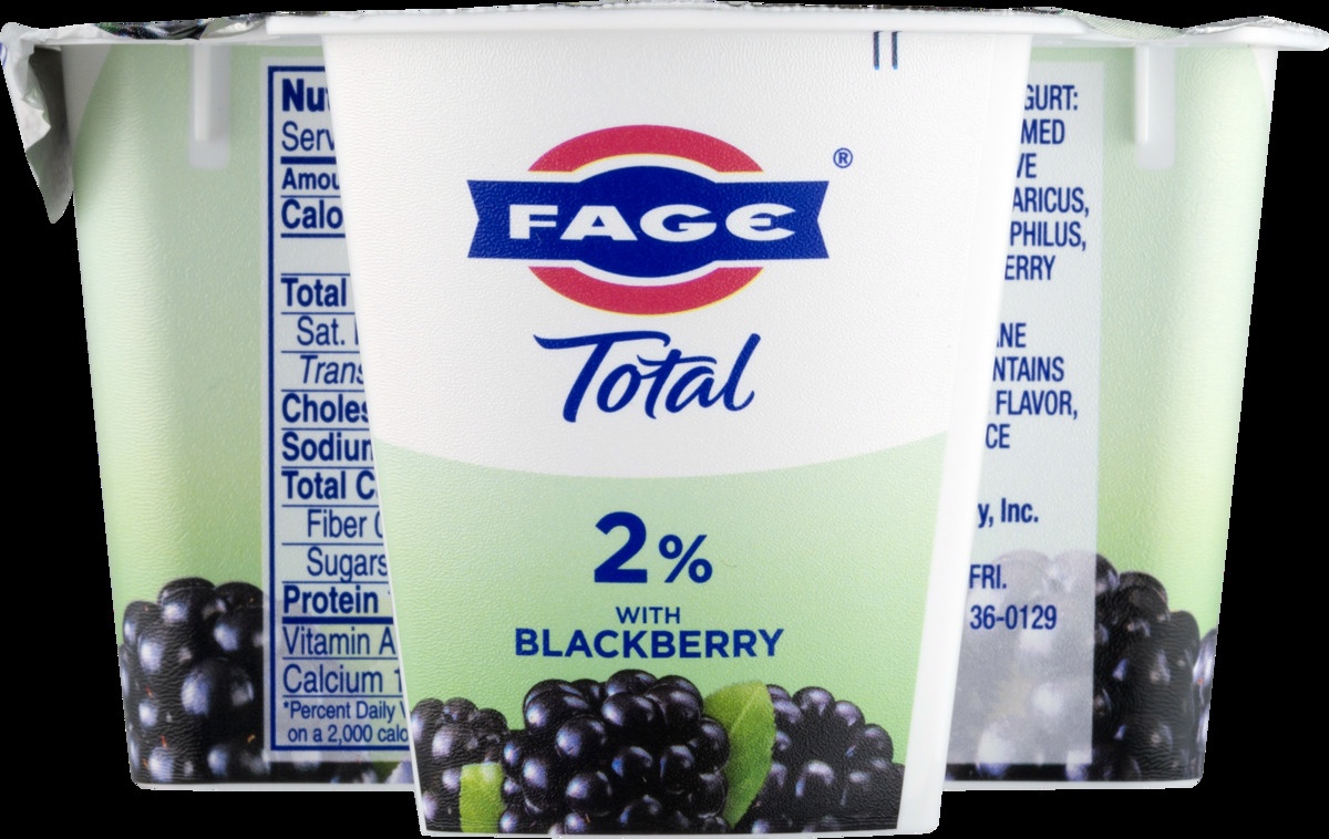 slide 5 of 11, Fage 2% Fat Greek Yogurt With Blackberry, 5.3 oz