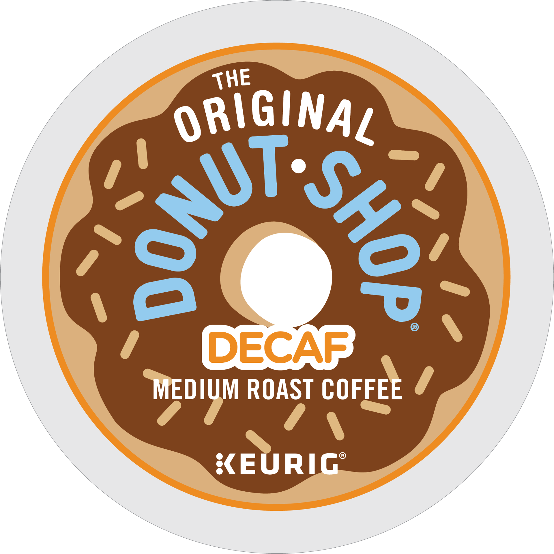 slide 2 of 5, The Original Donut Shop Decaf Keurig Single-Serve K-Cup Pods, Medium Roast Coffee, 12 Count, 12 ct