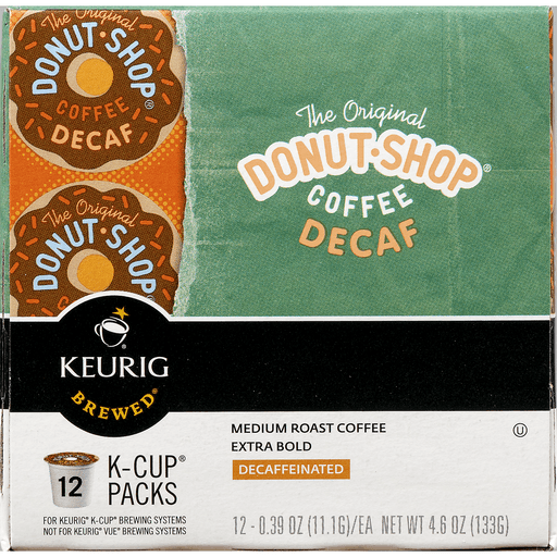 slide 5 of 9, The Original Donut Shop Decaf Coffee K Cup Pods, 12 ct