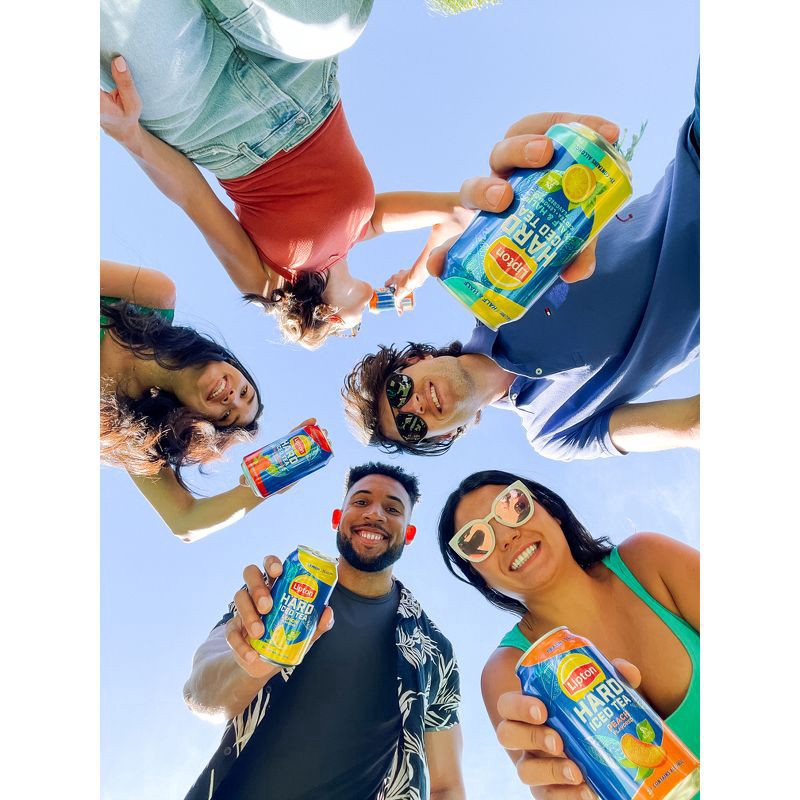 slide 2 of 4, Lipton Hard Tea Peach Tea 12 Pack, 12 oz