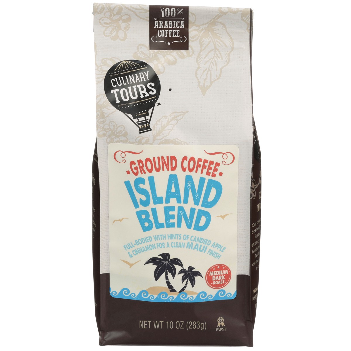 slide 1 of 11, Culinary Tours Medium Dark Roast Island Blend 100% Arabica Ground Coffee, 10 oz