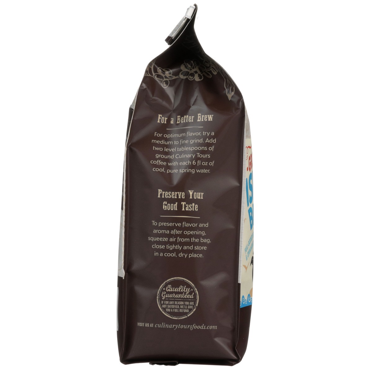 slide 11 of 11, Culinary Tours Medium Dark Roast Island Blend 100% Arabica Ground Coffee, 10 oz