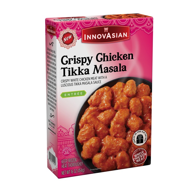 slide 5 of 5, InnovAsian Crispy Chicken Tikka Masala, 16 oz (Frozen), 16 oz