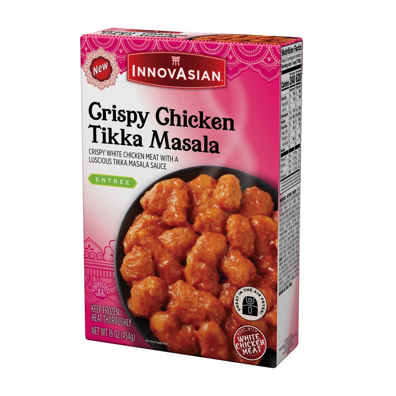 slide 3 of 5, InnovAsian Crispy Chicken Tikka Masala, 16 oz (Frozen), 16 oz