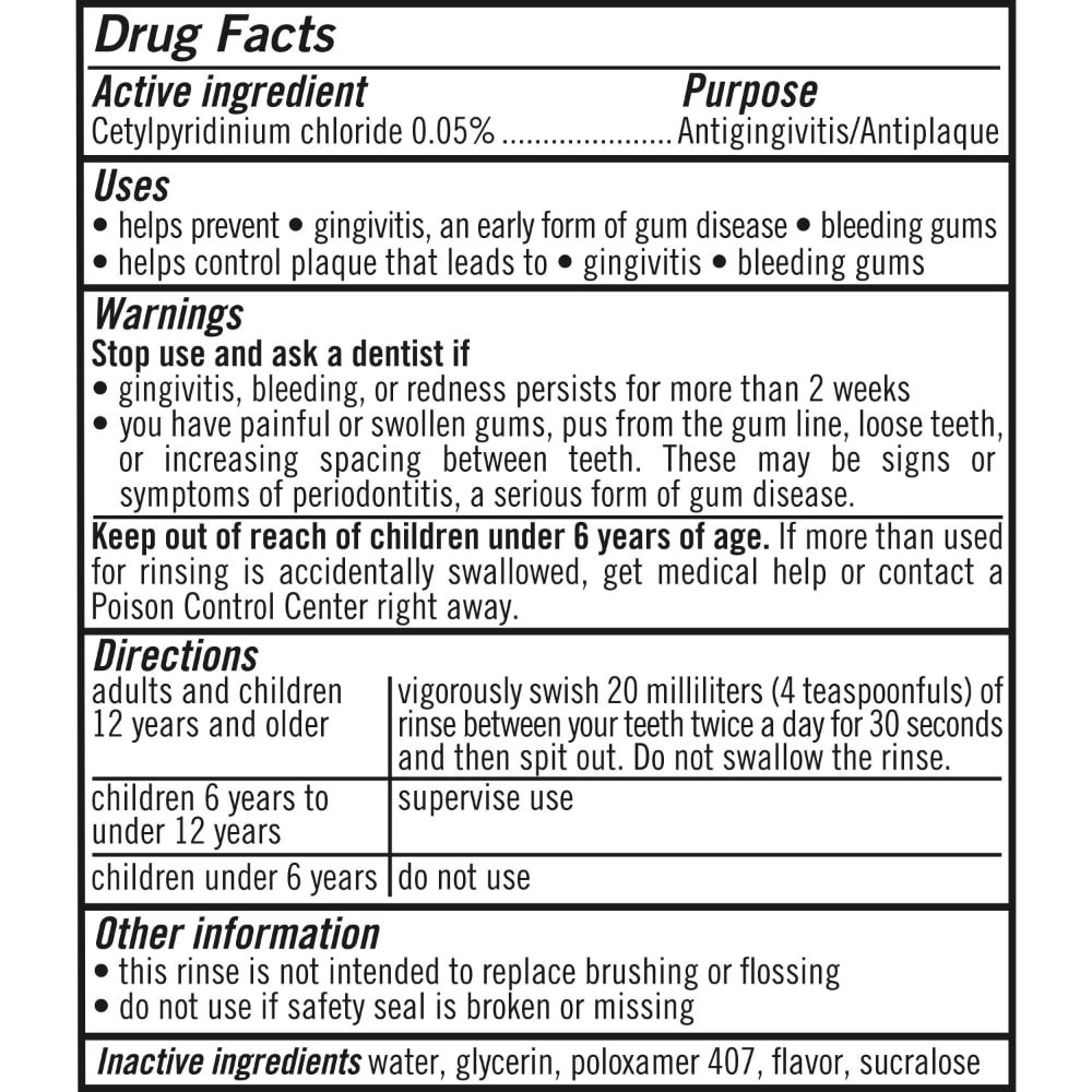 slide 5 of 6, TheraBreath Healthy Gums Oral Rinse,TSA Compliant Travel Size, Antigingivitis, Clean Mint Flavor, Dentist Formulated to Help Prevent Gingivitis and Support Gum Health, Alcohol Free, 3 Fl Oz, 3 fl oz