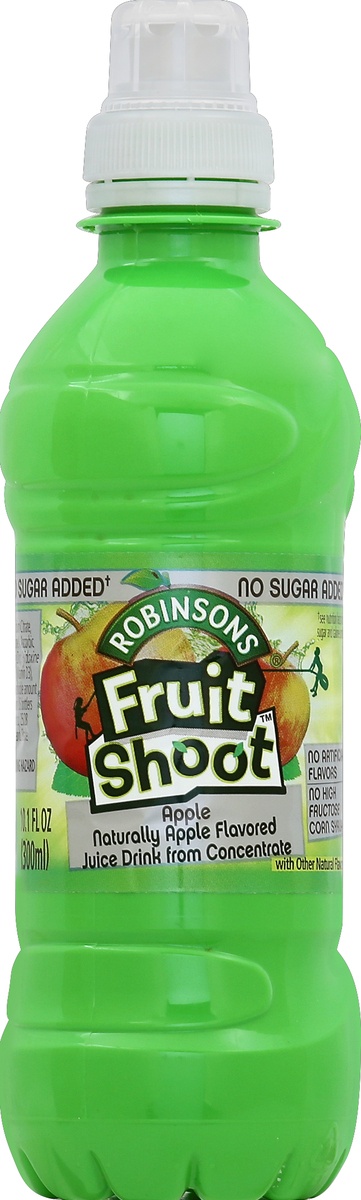 slide 4 of 4, Robinson's Fruit Shoot No Added Sugar Apple, 10.1 fl oz