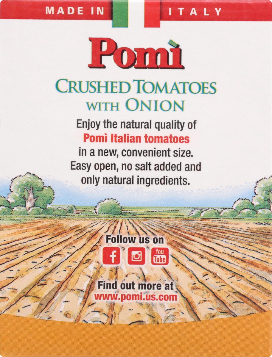 slide 4 of 9, Pomi Crushed with Onion Tomatoes 13.8 oz, 13.8 oz