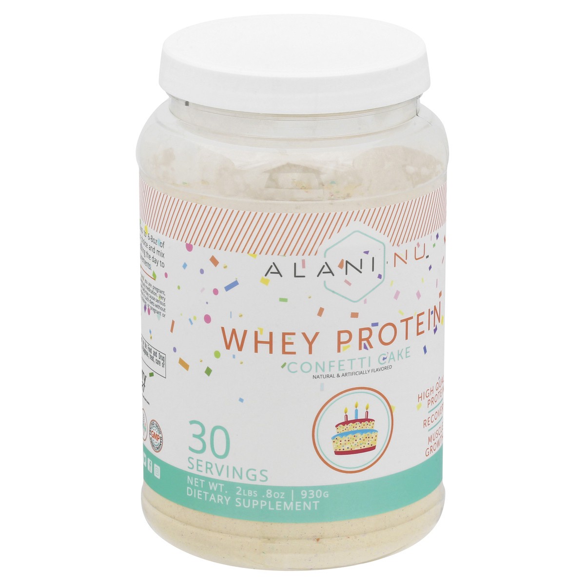 slide 2 of 13, Alani Nu Confetti Cake Whey Protein 2 lb, 2 lb