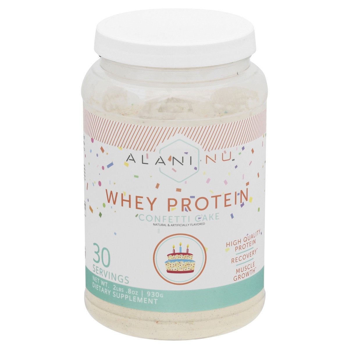 slide 13 of 13, Alani Nu Confetti Cake Whey Protein 2 lb, 2 lb