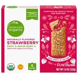 Simple Truth Organic Strawberry Fruit & Grain Bars