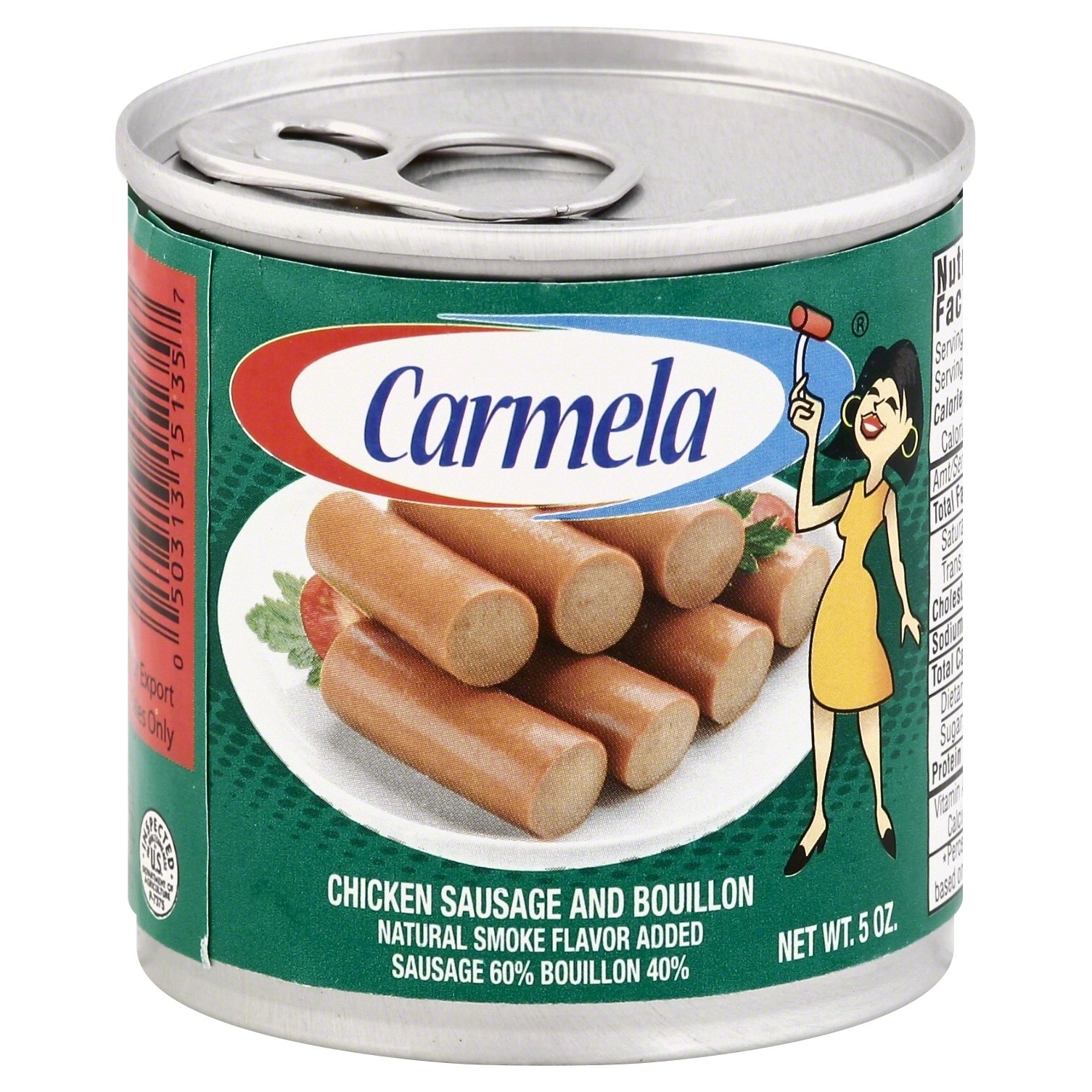 slide 1 of 1, Carmela Chicken Sausage and Bouillon, 5 oz