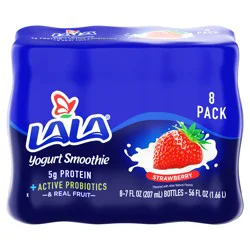 LALA Strawberry Yogurt Smoothie 8 - 7 fl oz Bottles