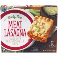 slide 1 of 1, Kroger Meat Lasagna Party Size, 90 oz